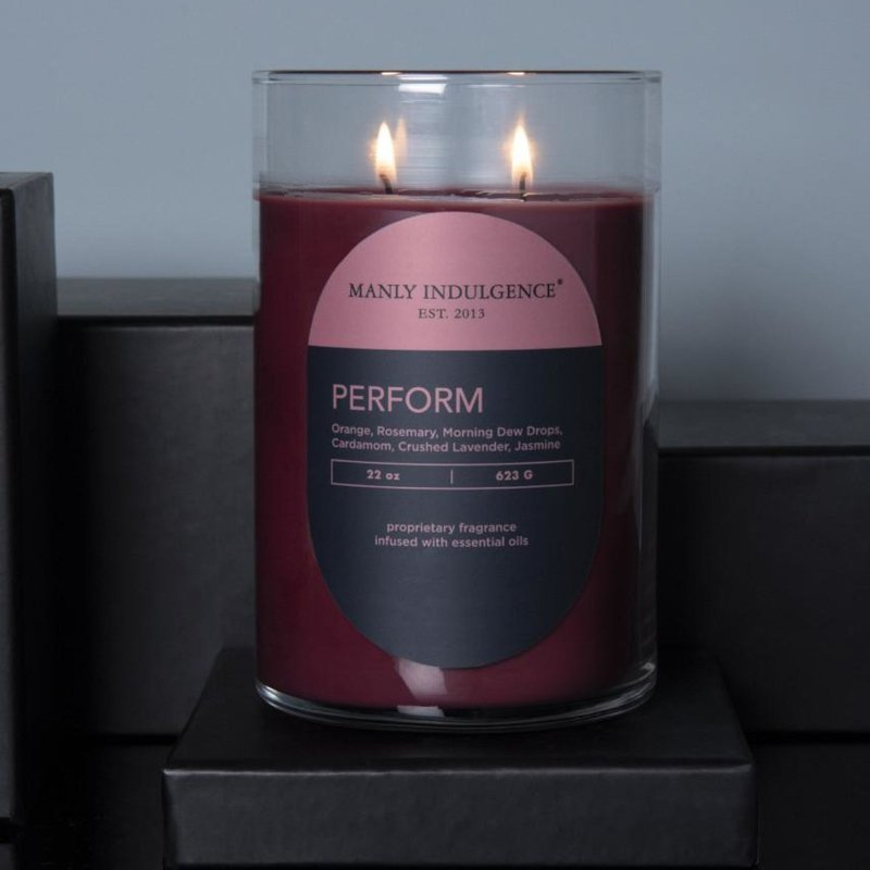Masculine soy scented candle Perform Colonial Candle